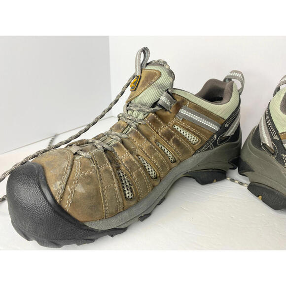 KEEN Women’s Utility F2413-11  Steel Toe Flint Low Work Hiking Shoes Size 9 - Picture 8 of 16